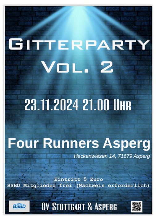 Gitterparty OV Stuttgart und Hohenasperg