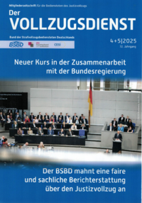 Der Vollzugsdienst 4+5-2025 Auszug BW